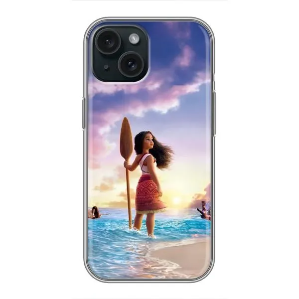 Чехол с принтом «Моана с веслом» для iPhone 14