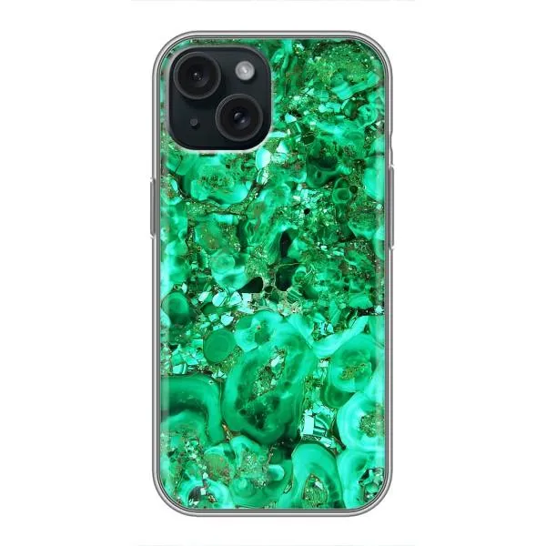 Чохол з принтом «Салатовий Мрамор» для iPhone 14 Чохол з принтом «Салатовий Мрамор» для iPhone 14
