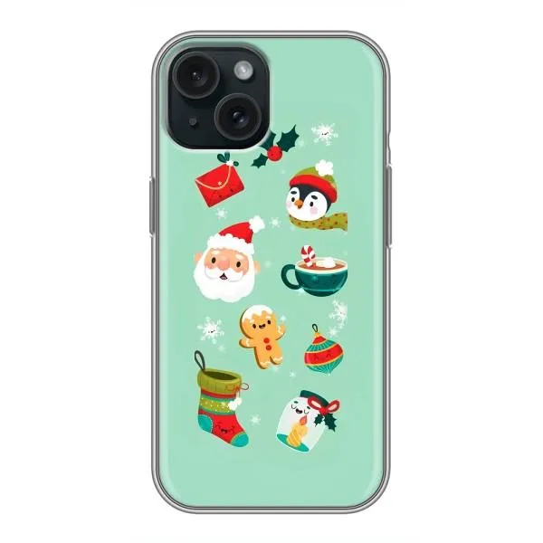 Чехол с принтом «Настроение НГ» для iPhone 14