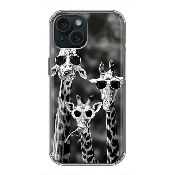 Чохол з принтом «Жирафи в окулярах» для iPhone 14 Чохол з принтом «Жирафи в окулярах» для iPhone 14