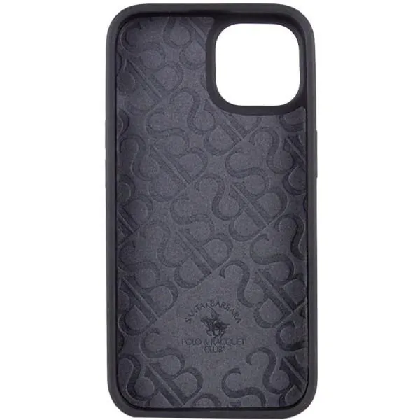 Шкіряний чохол Polo Santa Barbara для Apple iPhone 14 Plus (6.7") — Чорний — фото 4