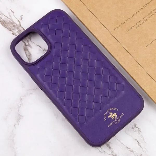 Шкіряний чохол Polo Santa Barbara для Apple iPhone 14 Plus (6.7") — Фіолетовий — фото 5 Шкіряний чохол Polo Santa Barbara для Apple iPhone 14 Plus (6.7") — Фіолетовий — фото 5