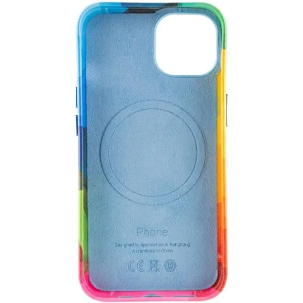 Шкіряний чохол Colour Splash with MagSafe для Apple iPhone 14 Plus (6.7") — Червоний — фото 4 Шкіряний чохол Colour Splash with MagSafe для Apple iPhone 14 Plus (6.7") — Червоний — фото 4