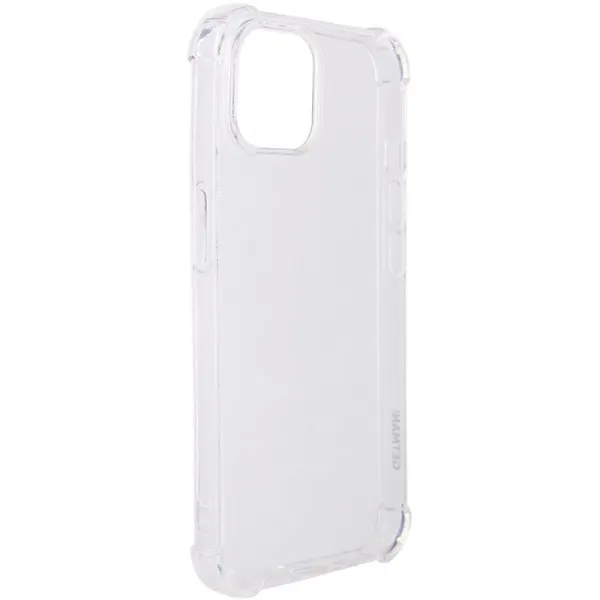 TPU чехол GETMAN Ease logo усиленные углы для Apple iPhone 14 Plus (6.7") — Прозрачный — фото 2