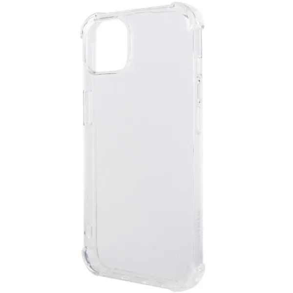 TPU чехол GETMAN Ease logo усиленные углы для Apple iPhone 14 Plus (6.7") — Прозрачный — фото 3