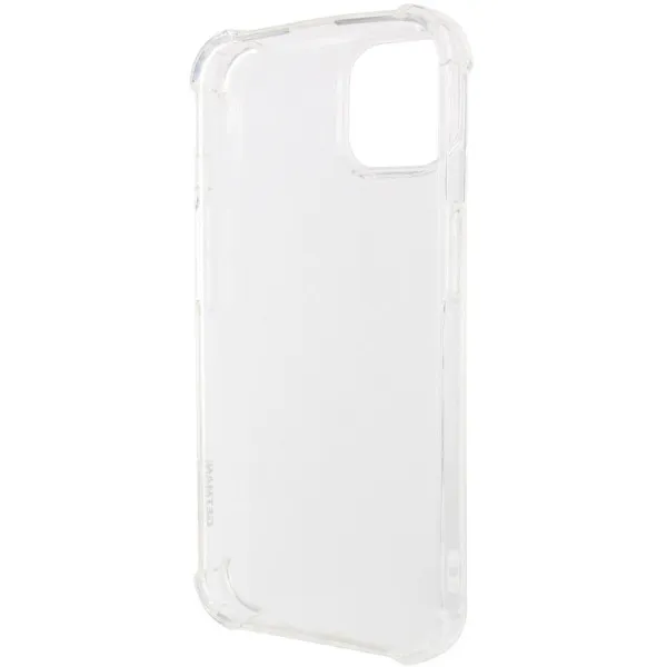 TPU чехол GETMAN Ease logo усиленные углы для Apple iPhone 14 Plus (6.7") — Прозрачный — фото 4