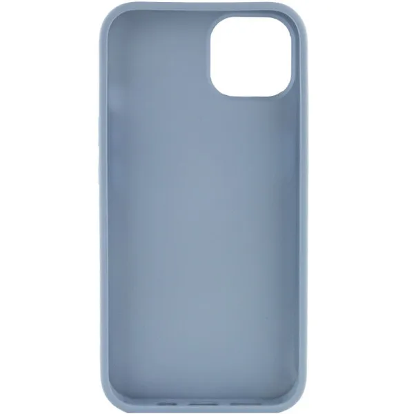 TPU чехол Bonbon Metal Style для Apple iPhone 14 Plus (6.7") — Голубой — фото 3
