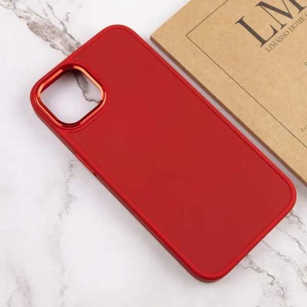 TPU чехол Bonbon Metal Style для Apple iPhone 14 Plus (6.7") — Красный — фото 4