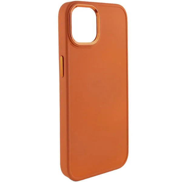 TPU чехол Bonbon Metal Style для Apple iPhone 14 Plus (6.7") — Оранжевый — фото 1