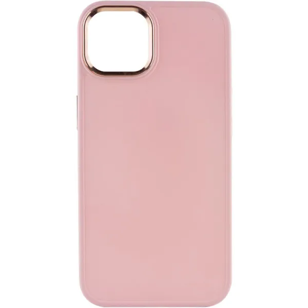 TPU чехол Bonbon Metal Style для Apple iPhone 14 Plus (6.7") — Розовый — фото 2