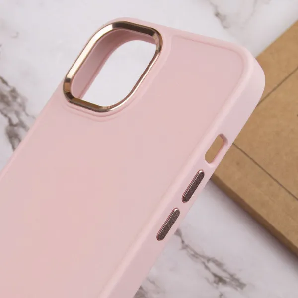 TPU чехол Bonbon Metal Style для Apple iPhone 14 Plus (6.7") — Розовый — фото 5