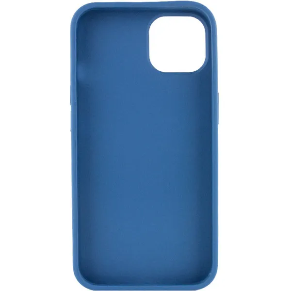TPU чехол Bonbon Metal Style для Apple iPhone 14 Plus (6.7") — Синий — фото 3