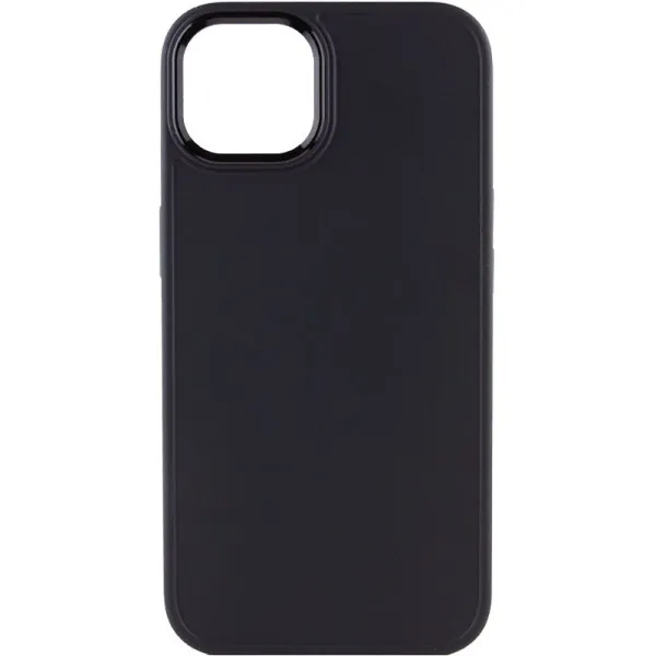 TPU чехол Bonbon Metal Style для Apple iPhone 14 Plus (6.7") — Черный — фото 2