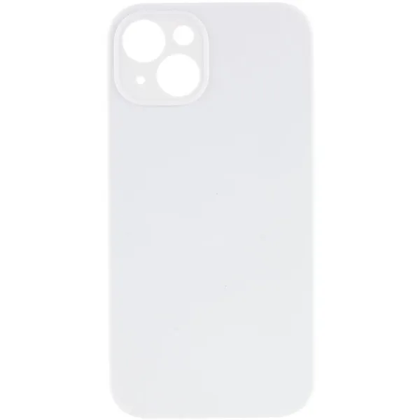 Чохол Silk Full Camera Protective (AA) NO LOGO для Apple iPhone 14 Plus (6.7") — Білий — фото 1