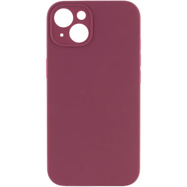 Чохол Silk Full Camera Protective (AA) NO LOGO для Apple iPhone 14 Plus (6.7") — Бордовий — фото 1 Чохол Silk Full Camera Protective (AA) NO LOGO для Apple iPhone 14 Plus (6.7") — Бордовий — фото 1