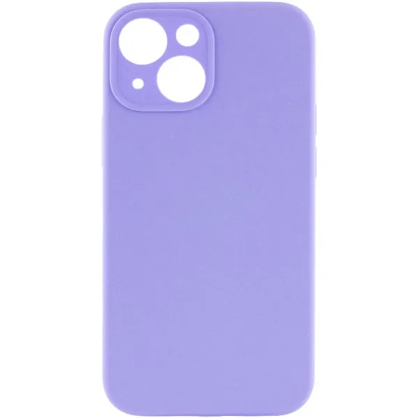 Чохол Silk Full Camera Protective (AA) NO LOGO для Apple iPhone 14 Plus (6.7") — Бузковий — фото 1 Чохол Silk Full Camera Protective (AA) NO LOGO для Apple iPhone 14 Plus (6.7") — Бузковий — фото 1