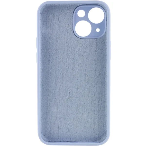 Чехол Silk Full Camera Protective (AA) NO LOGO для Apple iPhone 14 Plus (6.7") — Голубой — фото 2