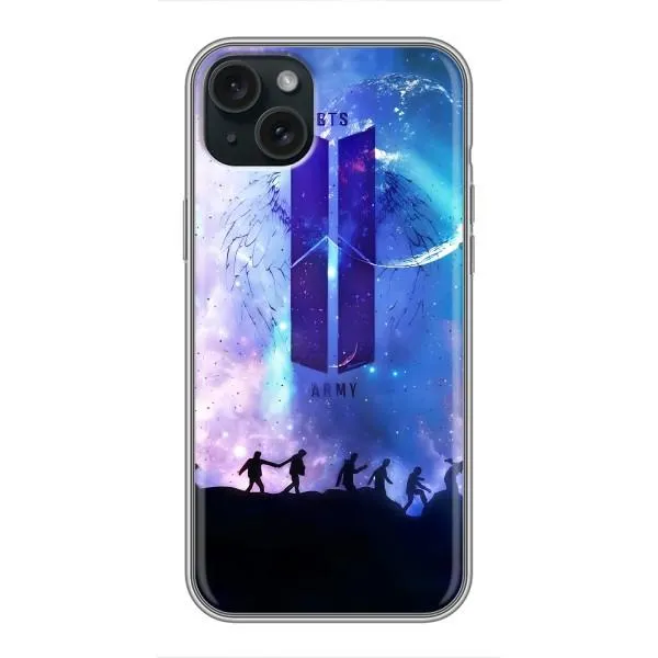 Чохол з принтом «Army BTS» для iPhone 14 Plus