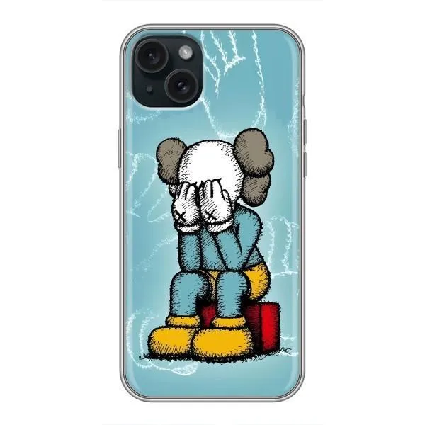 Чохол з принтом «Плач Bearbrick» для iPhone 14 Plus