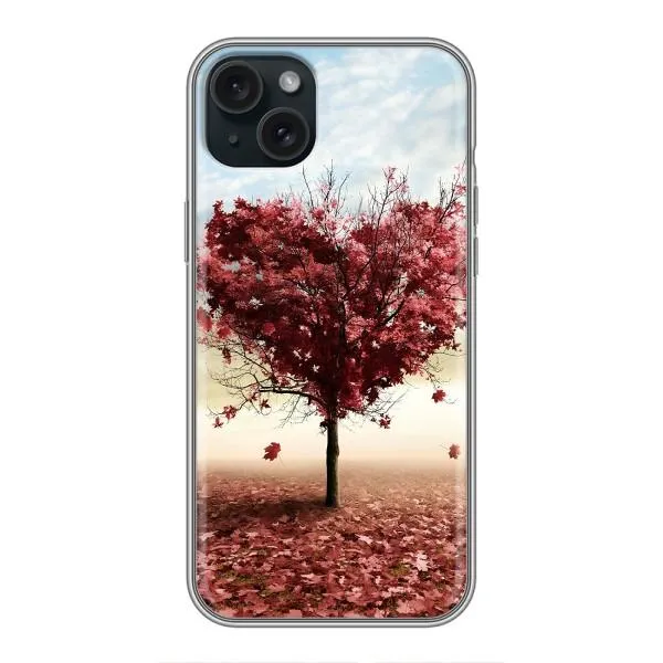 Чохол з принтом «Дерево серце» для iPhone 14 Plus Чохол з принтом «Дерево серце» для iPhone 14 Plus