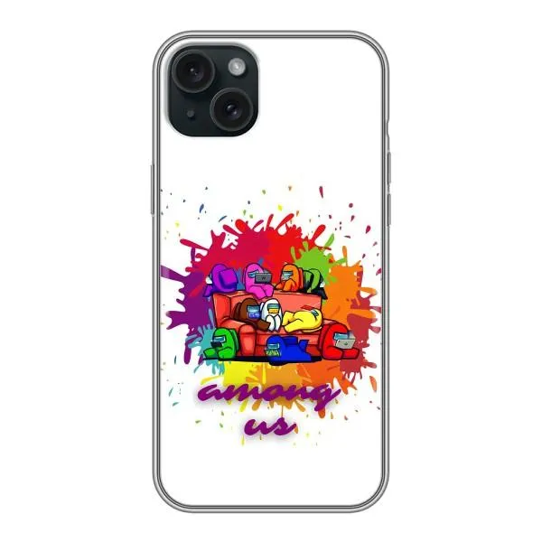 Чехол с принтом «Яркий АмонгАс» для iPhone 14 Plus Чехол с принтом «Яркий АмонгАс» для iPhone 14 Plus