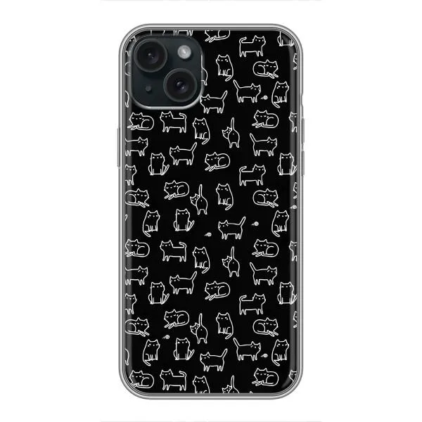 Чехол с принтом «Меленькие котики» для iPhone 14 Plus Чехол с принтом «Меленькие котики» для iPhone 14 Plus