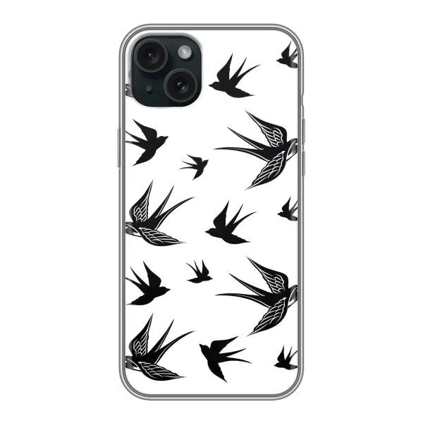 Чехол с принтом «Ласточки» для iPhone 14 Plus Чехол с принтом «Ласточки» для iPhone 14 Plus