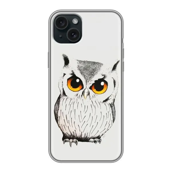 Чехол с принтом «Милая Сова» для iPhone 14 Plus Чехол с принтом «Милая Сова» для iPhone 14 Plus