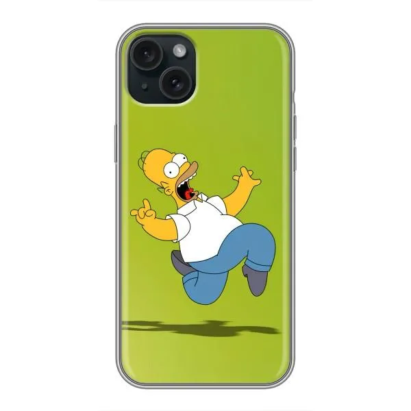 Чехол с принтом «Гомер Симпсон» для iPhone 14 Plus