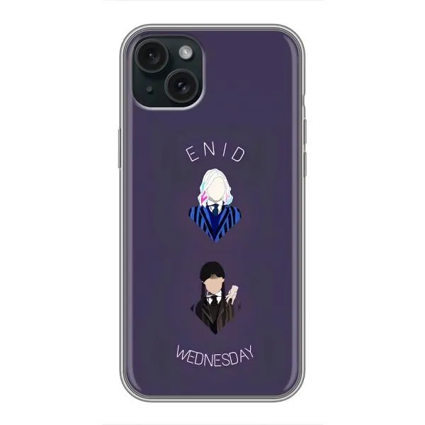Чехол с принтом «Уэнздей и подруга» для iPhone 14 Plus