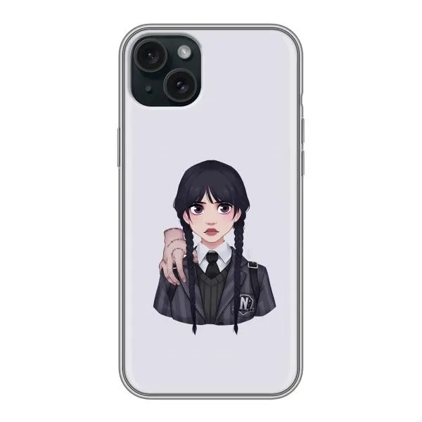 Чехол с принтом «Уэнздей и Вещь» для iPhone 14 Plus