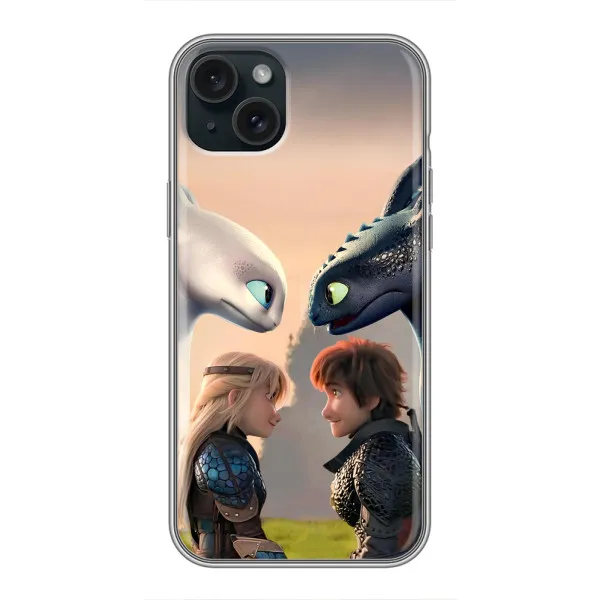 Чехол с принтом «Иккинг и Астрид» для iPhone 14 Plus