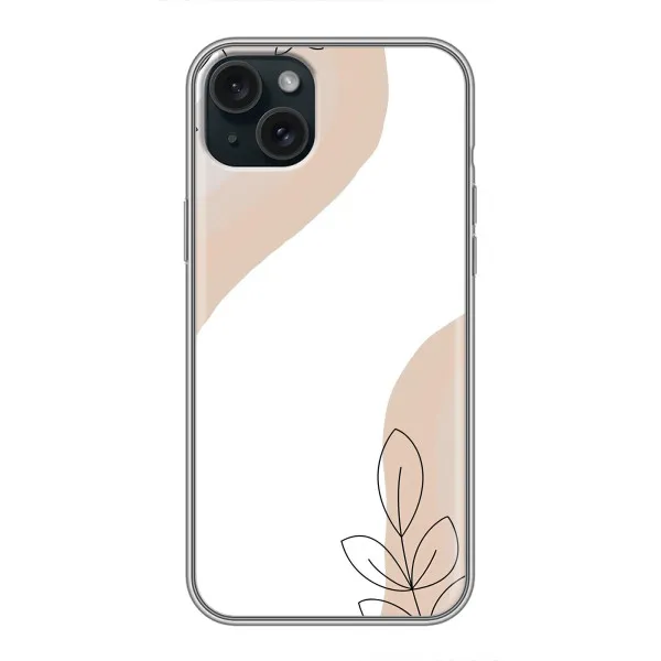 Чехол с принтом «Нюдовая веточка абстракция» для iPhone 14 Plus