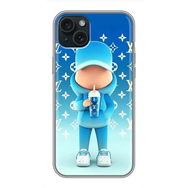Чехол с принтом «Парень LV» для iPhone 14 Plus