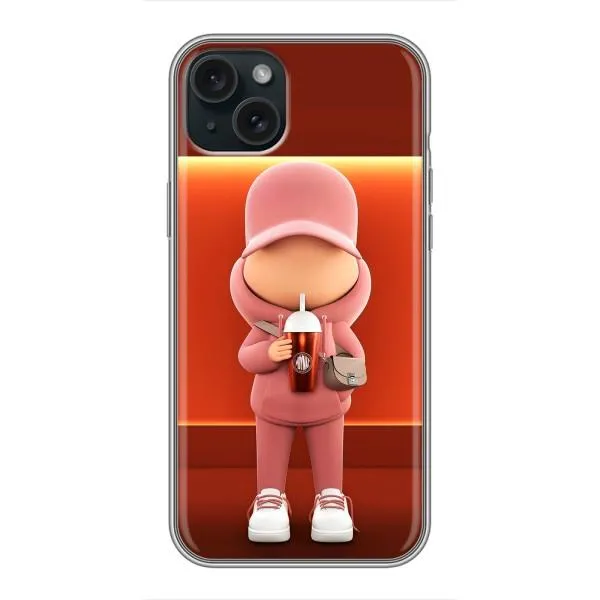 Чехол с принтом «С Кофе» для iPhone 14 Plus