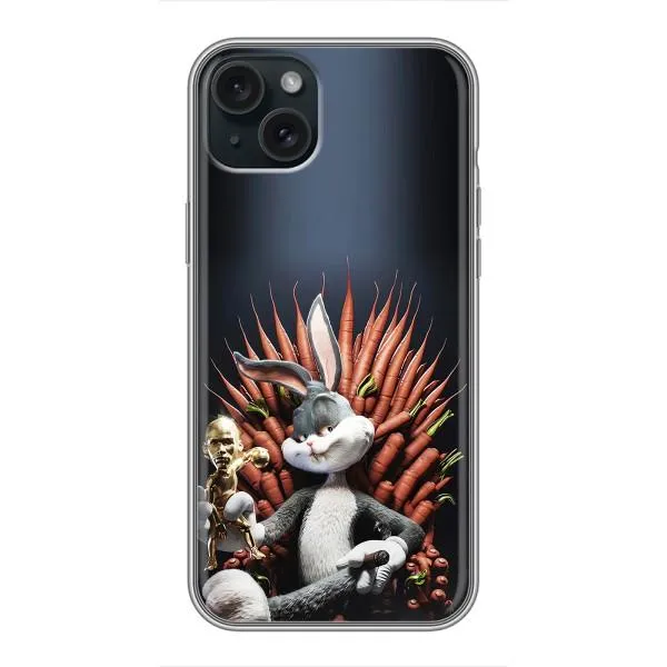 Чохол з принтом «Король Кролик» для iPhone 14 Plus