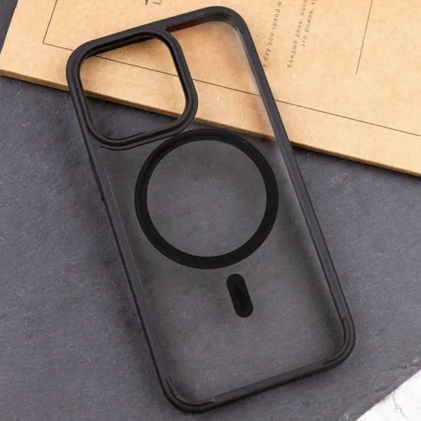 Чехол SGP Ultra Hybrid Mag для Apple iPhone 15 Plus (6.7") — Черный — фото 4
