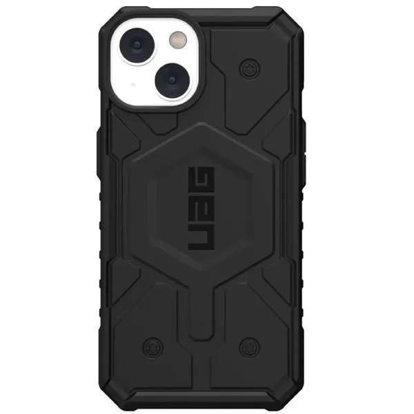 Ударопрочный чехол UAG Pathfinder with MagSafe для Apple iPhone 15 Plus / 14 Plus (6.7") — Черный — фото 1
