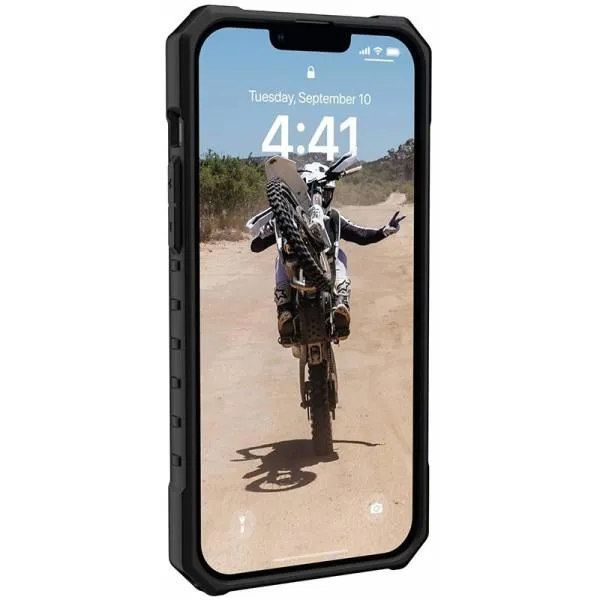 Ударопрочный чехол UAG Pathfinder with MagSafe для Apple iPhone 15 Plus / 14 Plus (6.7") — Черный — фото 3