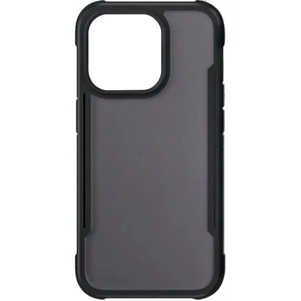 TPU+PC чехол Defense Matte для Apple iPhone 15 Plus (6.7") — Черный — фото 3
