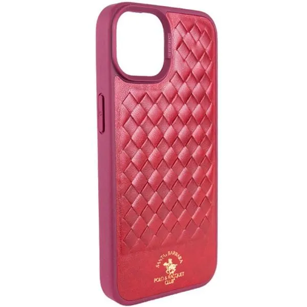 Шкіряний чохол Polo Santa Barbara для Apple iPhone 15 Plus (6.7") — Червоний — фото 2 Шкіряний чохол Polo Santa Barbara для Apple iPhone 15 Plus (6.7") — Червоний — фото 2