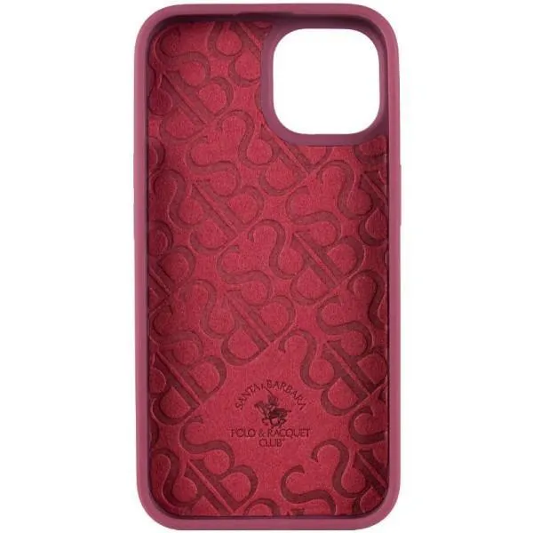 Шкіряний чохол Polo Santa Barbara для Apple iPhone 15 Plus (6.7") — Червоний — фото 4 Шкіряний чохол Polo Santa Barbara для Apple iPhone 15 Plus (6.7") — Червоний — фото 4