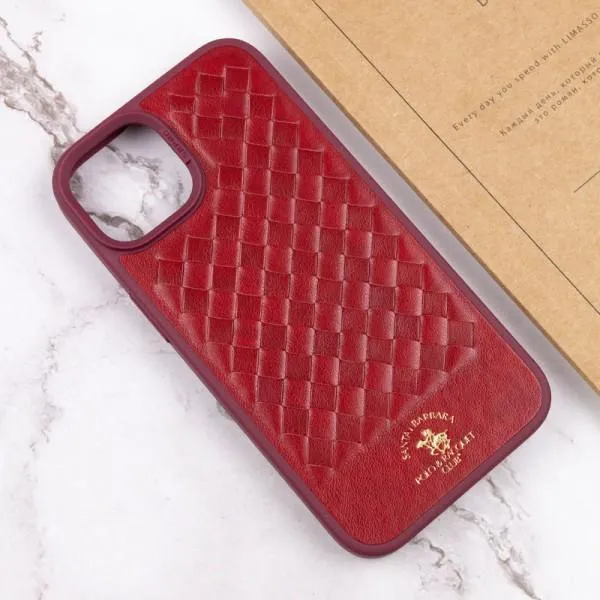 Шкіряний чохол Polo Santa Barbara для Apple iPhone 15 Plus (6.7") — Червоний — фото 5 Шкіряний чохол Polo Santa Barbara для Apple iPhone 15 Plus (6.7") — Червоний — фото 5