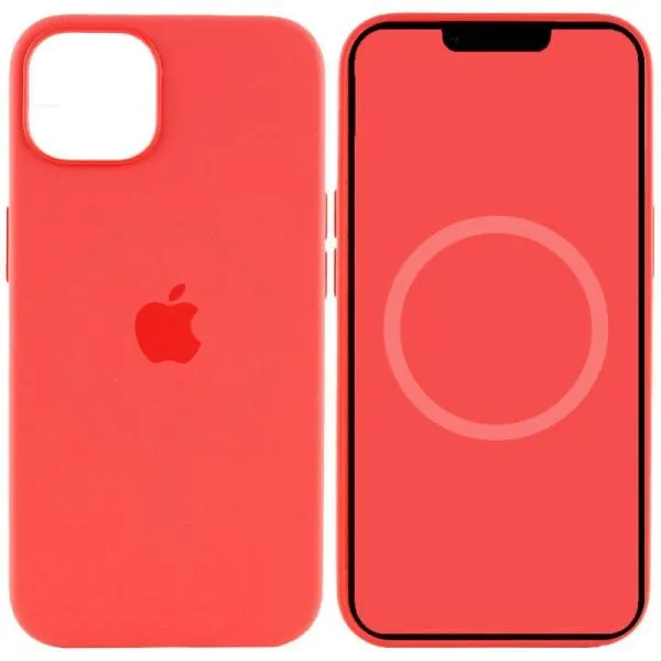 Чохол Silicone case (AAA) with Magsafe and Animation для Apple iPhone 15 Plus (6.7") — Червоний — фото 1 Чохол Silicone case (AAA) with Magsafe and Animation для Apple iPhone 15 Plus (6.7") — Червоний — фото 1