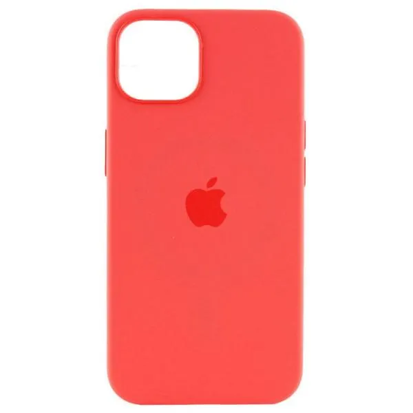 Чохол Silicone case (AAA) with Magsafe and Animation для Apple iPhone 15 Plus (6.7") — Червоний — фото 2 Чохол Silicone case (AAA) with Magsafe and Animation для Apple iPhone 15 Plus (6.7") — Червоний — фото 2