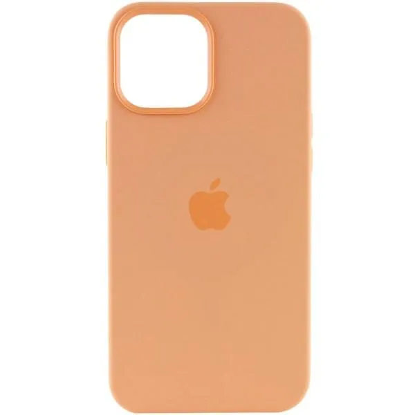 Чохол Silicone case (AAA) with Magsafe and Animation для Apple iPhone 15 Plus (6.7") — Помаранчевий — фото 2 Чохол Silicone case (AAA) with Magsafe and Animation для Apple iPhone 15 Plus (6.7") — Помаранчевий — фото 2