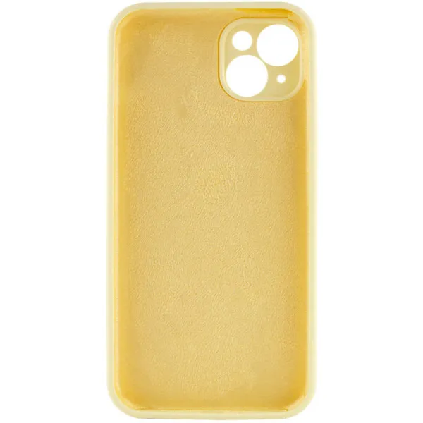 Чохол Silk Full Camera Protective (AA) NO LOGO для Apple iPhone 15 Plus (6.7") — Жовтий — фото 4 Чохол Silk Full Camera Protective (AA) NO LOGO для Apple iPhone 15 Plus (6.7") — Жовтий — фото 4