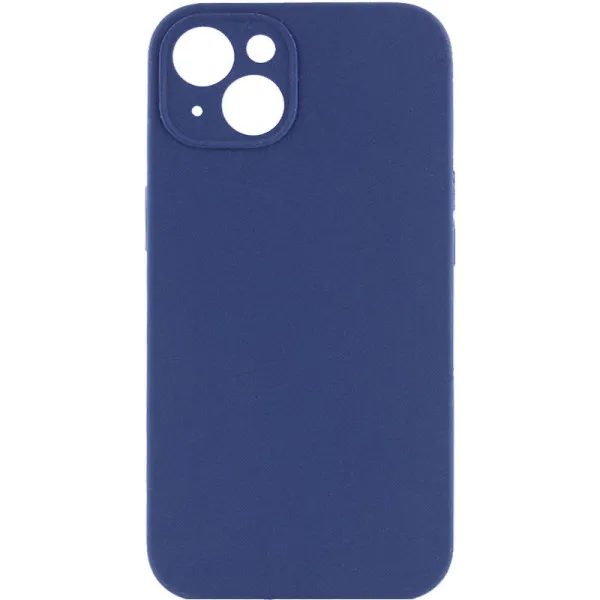 Чохол Silk Full Camera Protective (AA) NO LOGO для Apple iPhone 15 Plus (6.7") — Синій — фото 2 Чохол Silk Full Camera Protective (AA) NO LOGO для Apple iPhone 15 Plus (6.7") — Синій — фото 2