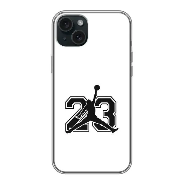 Чехол с принтом «Jordan 23» для iPhone 15 Plus