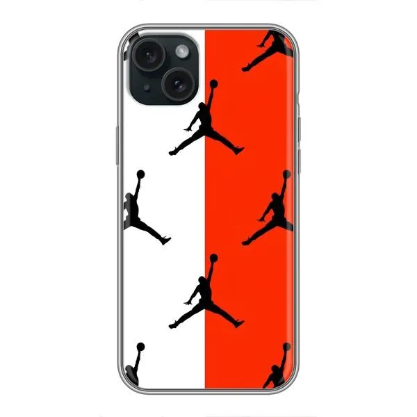 Чехол с принтом «Лого Джордан» для iPhone 15 Plus